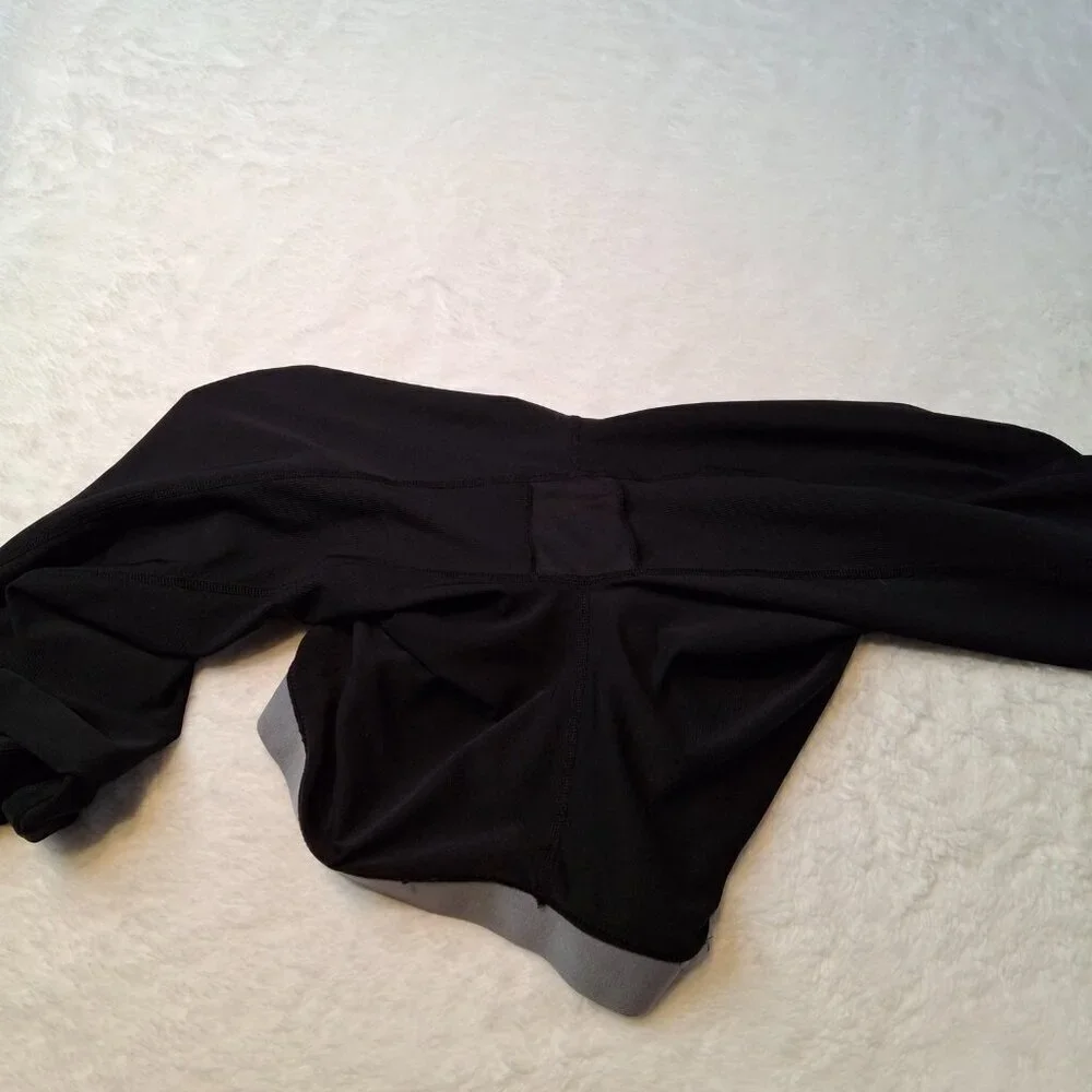 Nike Pro Dri Fit Crop Leggings Sz S Low Rise Sporty Workout Gym Athleisure Black